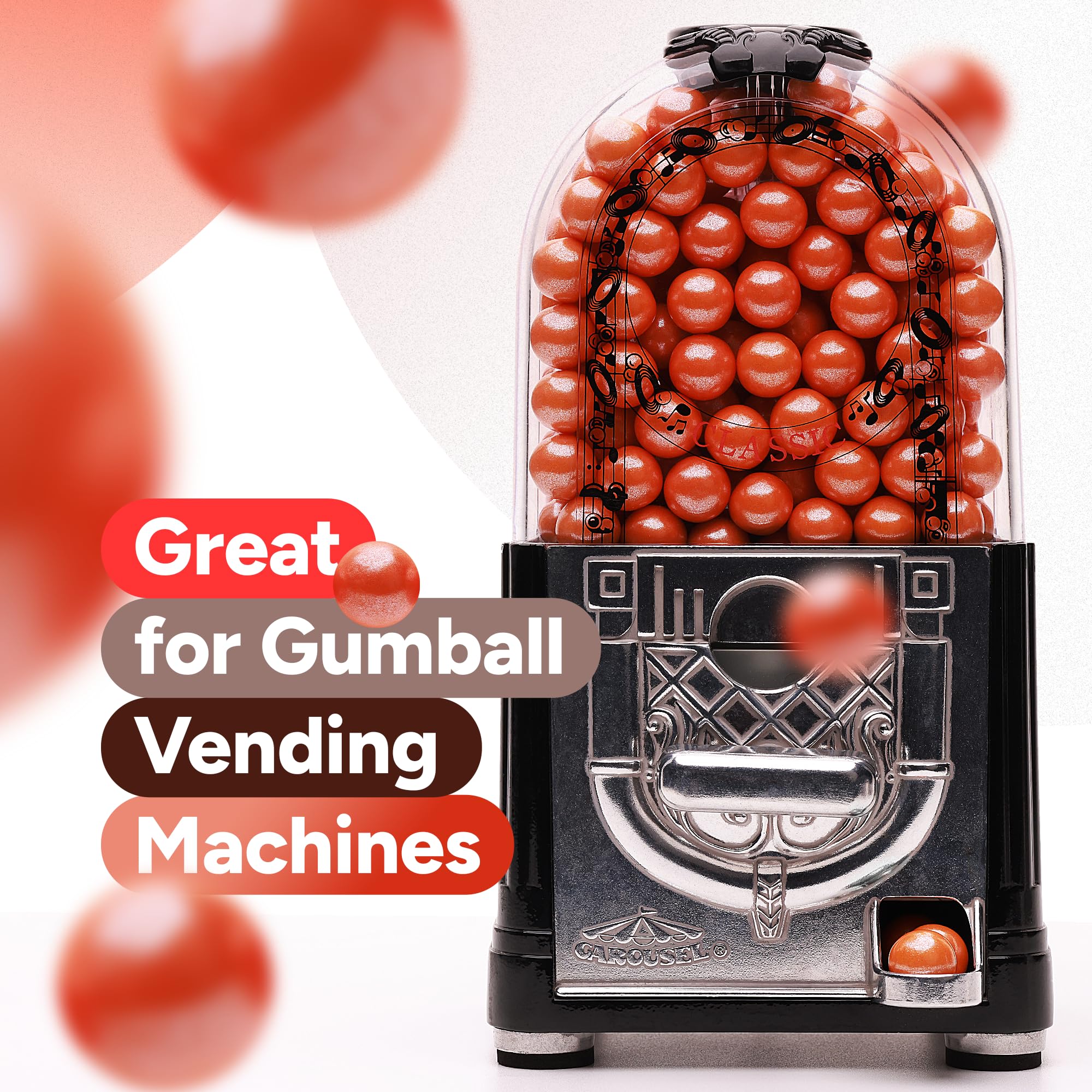 Amazon.com : Shimmer Gumballs for Gumball Machine Pearl Assorted